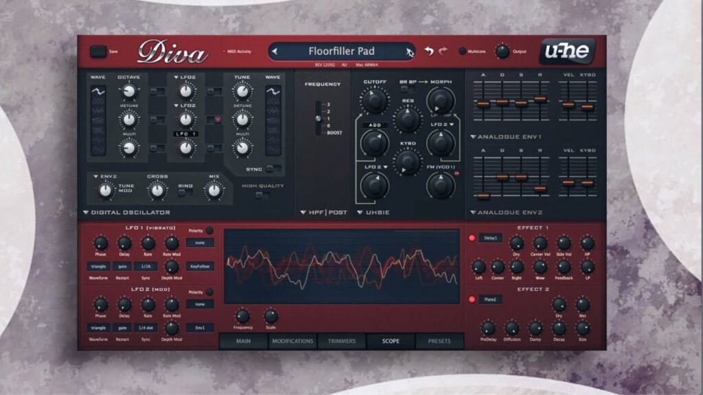 U-he Diva vst plugin