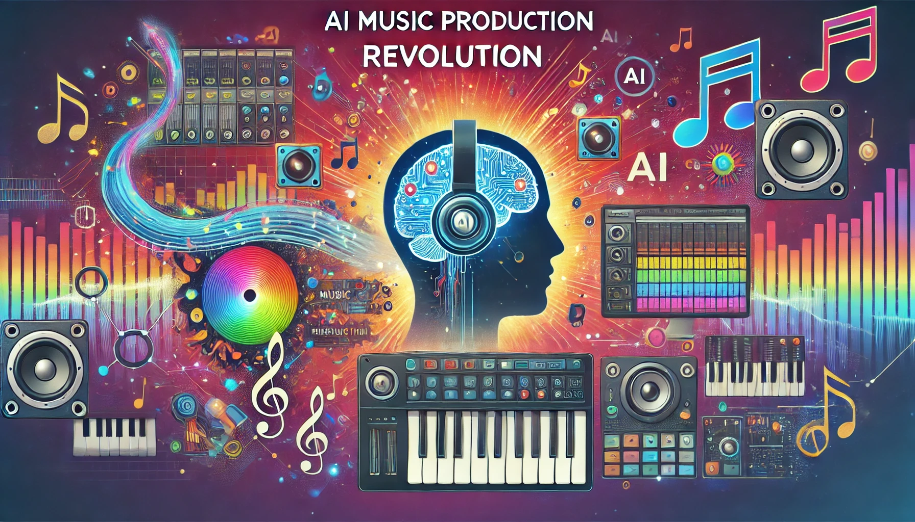 AI music production