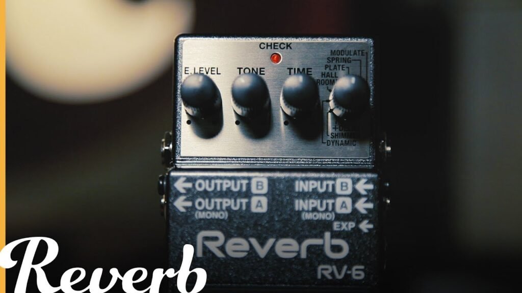 Boss RV-6 Reverb Pedal