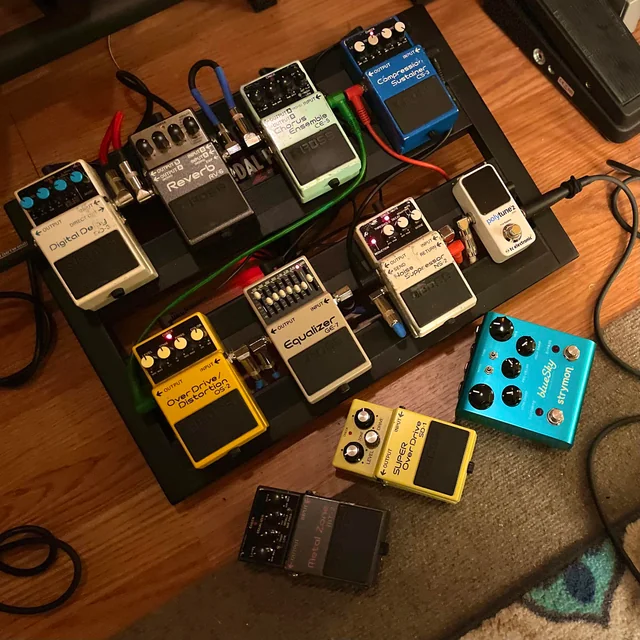 reverb and delay pedals