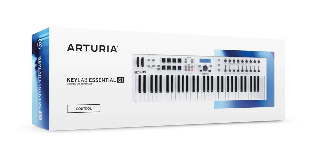 arturia 61 midi controller